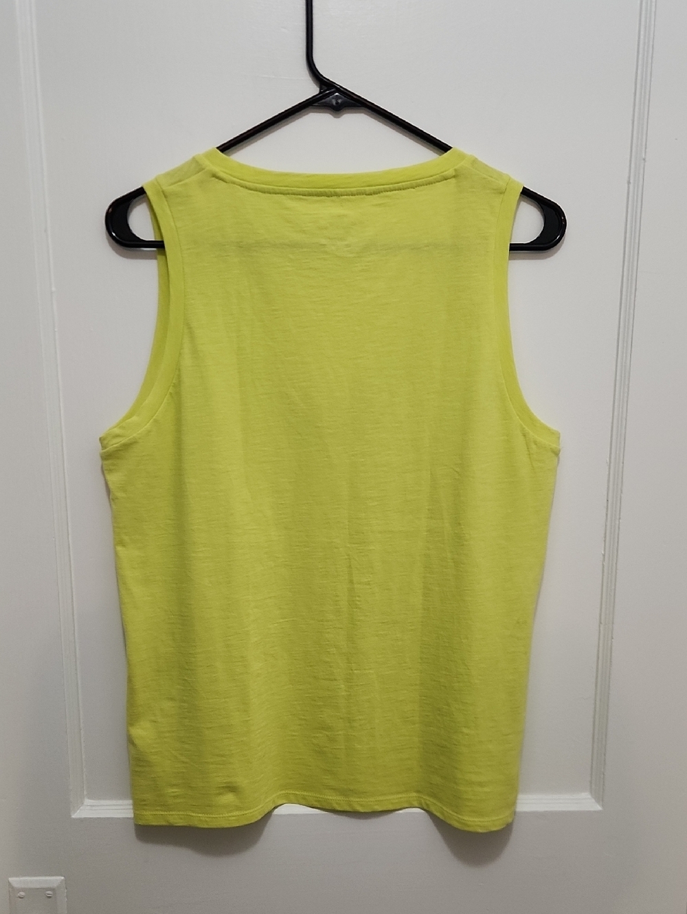 NWT J. Crew Yellow V-Neck Tank Top Size Medium - Picture 2 of 7